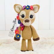 Meadow the Sweet Fawn Amigurumi Crochet Pattern