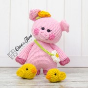 Poppy the Sweet Piggy and Friends "Little Explorer Series" Amigurumi Crochet Pattern