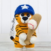 Riley the Little Tiger "Little Explorer Series" Amigurumi Crochet Pattern
