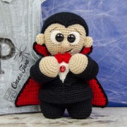 Vlad the Little Vampire "Little Explorer Series" Amigurumi Crochet Pattern