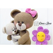 Bonnie and Benjamin the Little Teddy Bear Family Crochet Pattern