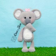 Kira the Koala Amigurumi Crochet Pattern - English, Dutch, German