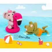 Summer Party - Little Friends Series Amigurumi Crochet Pattern - English, Dutch, German
