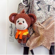 Teddy Bear and Monkey Pocket Pals Amigurumi Crochet Pattern - English, Dutch, German