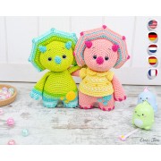 Tessa the Triceratops - Little Explorer Series Amigurumi Crochet Pattern - English, Dutch, German, Spanish, French