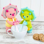 Tessa the Triceratops - Little Explorer Series Amigurumi Crochet Pattern - English, Dutch, German, Spanish, French