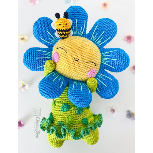 Bloom the Flower Spirits of Nature Series Amigurumi Crochet Pattern -  English, Dutch, German, Spanish, French