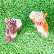 Harper the Horse - Quad Squad Series Amigurumi Crochet Pattern - English, Dutch, German, Spanish, French