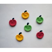 Apple Applique Crochet