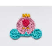 Cinderella Carriage Applique Crochet