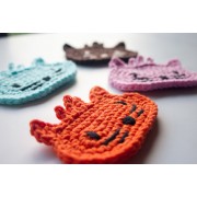 Cat Applique Crochet