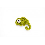 Chameleon  Applique Crochet
