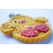 Chicken Applique Crochet
