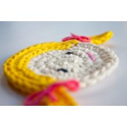Girl Applique Crochet