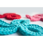 Bow Applique Crochet