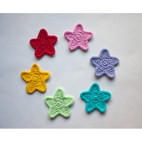 Download Star Applique Crochet