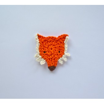 Fox Applique Crochet