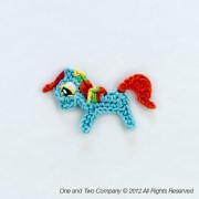 Pony Applique Crochet