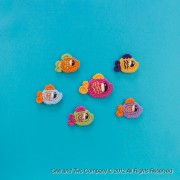 Happy Fishes Applique Crochet