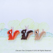 Squirrel Applique Crochet