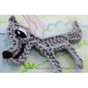Wolf Applique Crochet