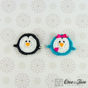 Penguin Applique Crochet
