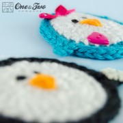 Penguin Applique Crochet