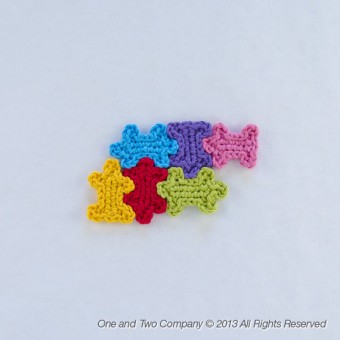 Puzzle Pieces Applique Crochet