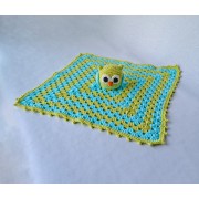 Owl Security Blanket Crochet Pattern