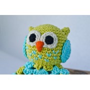Owl Security Blanket Crochet Pattern