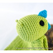 Dino Security Blanket Crochet Pattern
