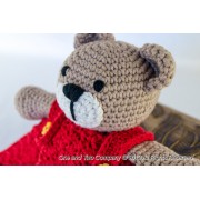 Teddy Bear Security Blanket Crochet Pattern