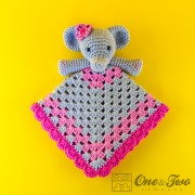 Elephant Security Blanket Crochet Pattern