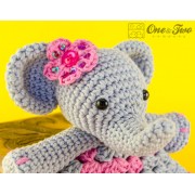 Elephant Security Blanket Crochet Pattern