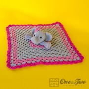 Elephant Security Blanket Crochet Pattern