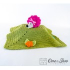 Hedgehog Security Blanket Crochet Pattern
