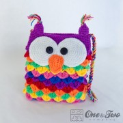 Colorful Owl Purse Crochet Pattern