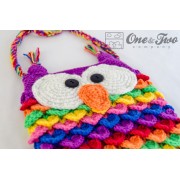 Colorful Owl Purse Crochet Pattern