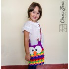 Colorful Owl Purse Crochet Pattern