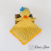 Duck Security Blanket Crochet Pattern