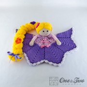 Rapunzel Security Blanket Crochet Pattern