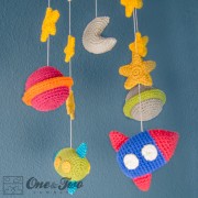 Space Mobile Crochet Pattern