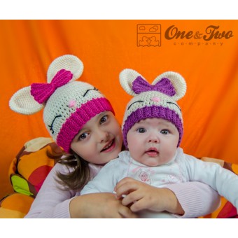 Olivia the Bunny Hat Crochet Pattern