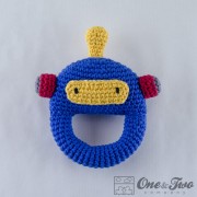 Robot Rattle Crochet Pattern