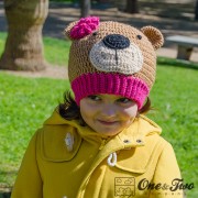 Teddy Bear Hat Crochet Pattern