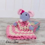 Emily the Mouse Security Blanket Crochet Pattern