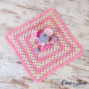Emily the Mouse Security Blanket Crochet Pattern
