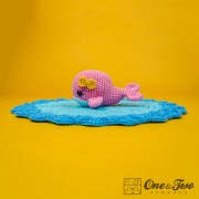 Willa the Whale Security Blanket Crochet Pattern