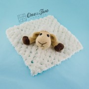 Chloe the Sheep Security Blanket Crochet Pattern