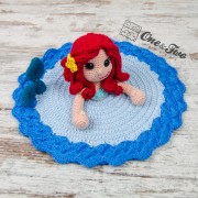 Marina the Mermaid Security Blanket Crochet Pattern